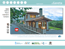 Tablet Screenshot of casalagaveta.com